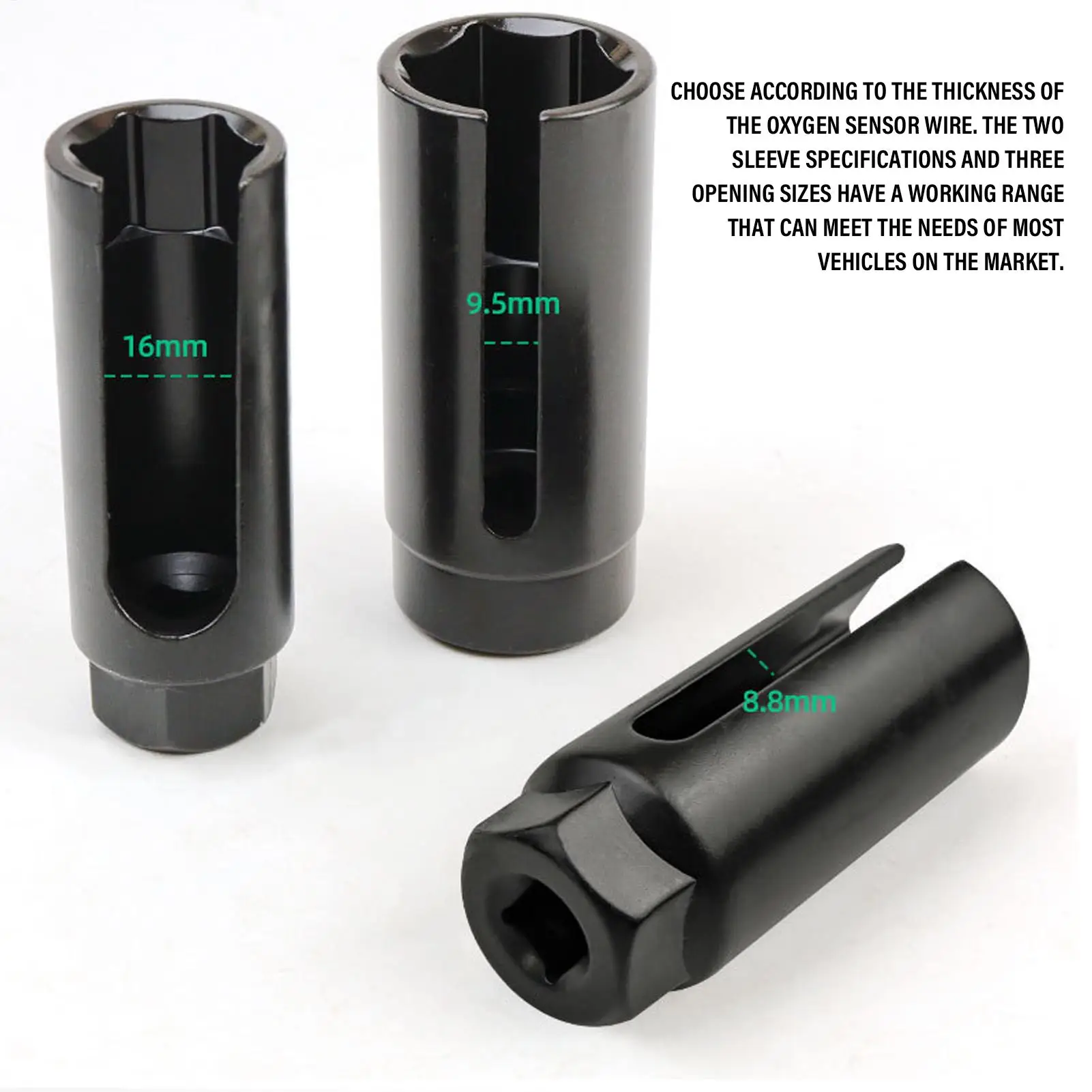 

Инструмент для установки розеток, 7 шт., датчик кислорода из хромованадиевой стали, комплект головок для установки промышленного обслуживания автомобиля