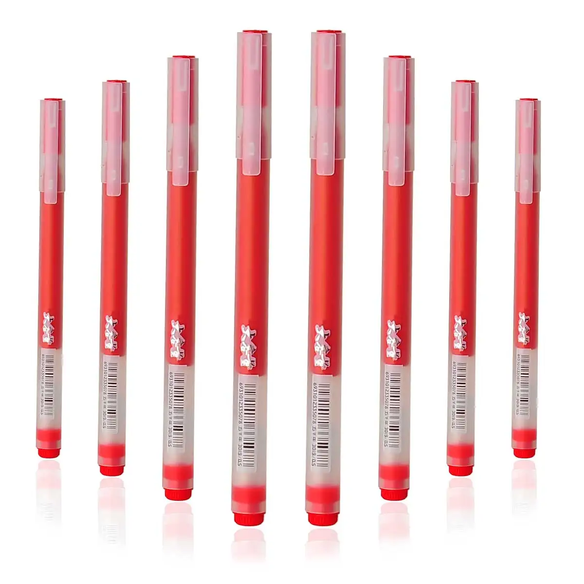 

High-quality gel pen, large-capacity ink, fine tip 0.5mm, suitable for office, school, diary, hotel writing color: red