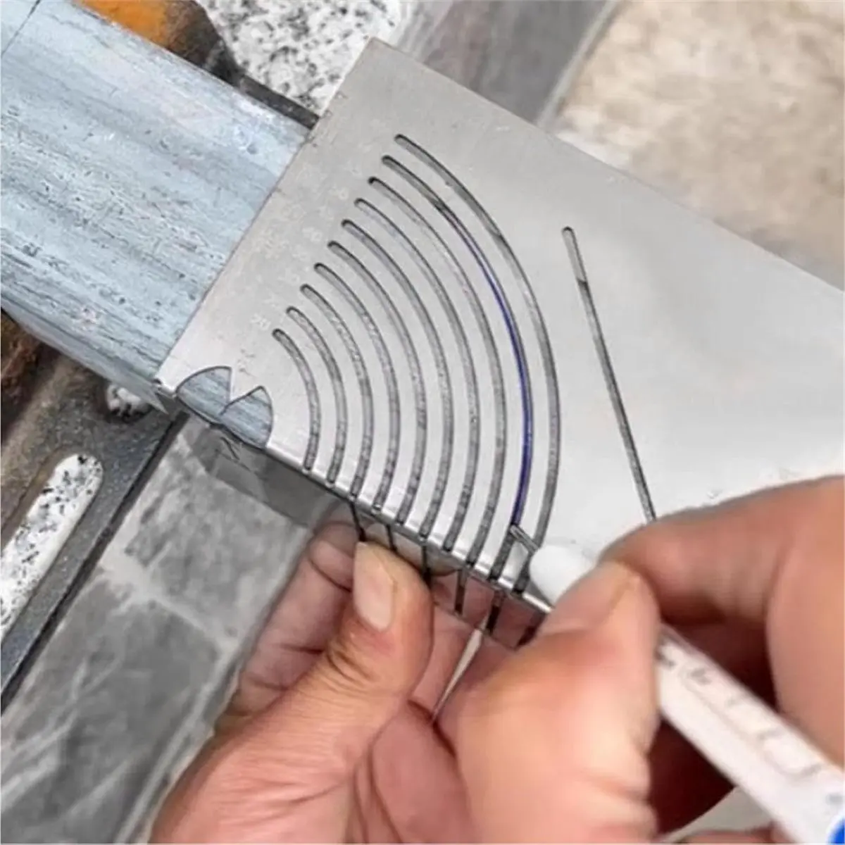 Round Corner Bending Tool, for Precise 90 Degree Angle Bending equipment Stainless Steel