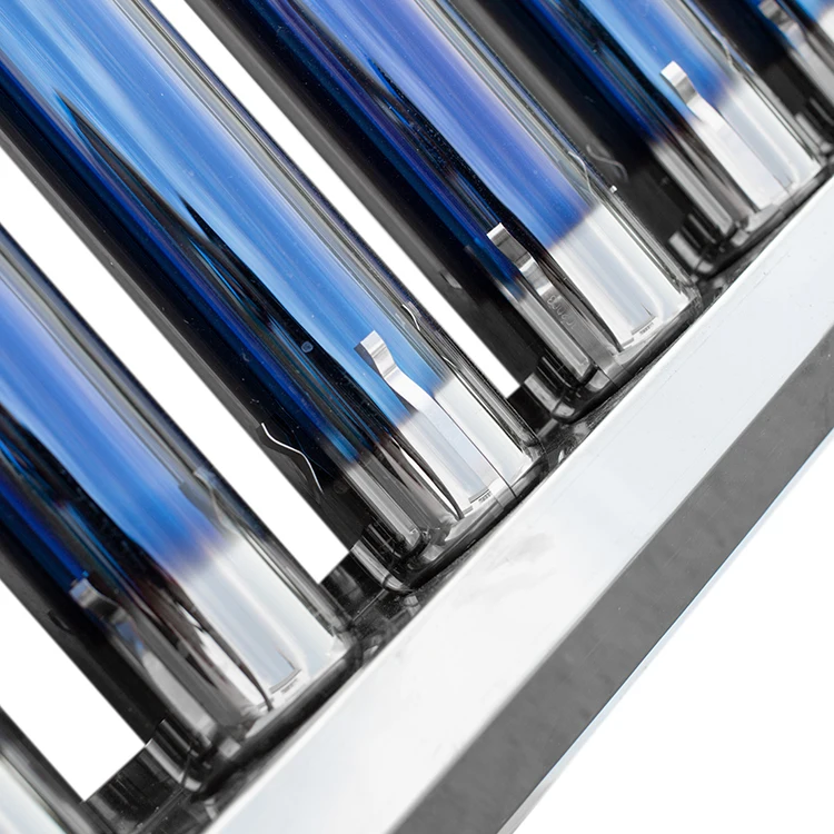 ソーラー温水器、非加圧式ソーラー温水器、補助タンク付き