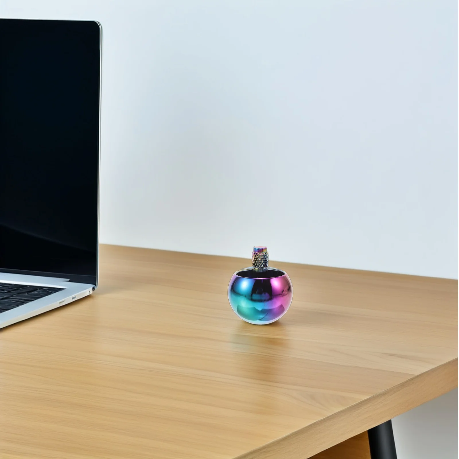 Metal Gyroscope Spinning Top Unique Mushroom Design Flip Over Desk For Adults Precision Decorative Gyroscope
