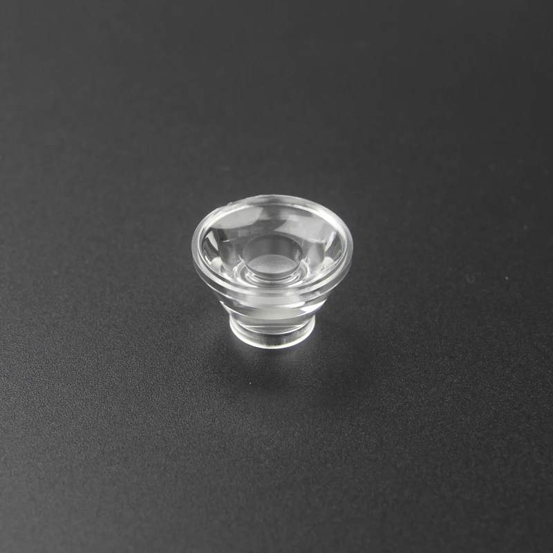 15.5mm (D) 15 Degree PMMA Optical Flashlight Lens for 3535 LED