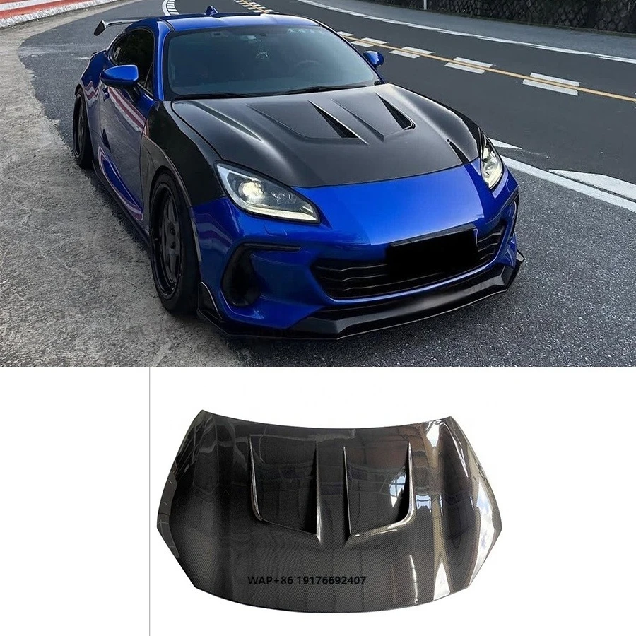 

Art Style Carbon Fiber Front Hood forToyota GR86 ZN8 forSubaru BRZ ZN8 ZD8 2021+ Front BumperHood Bonnet Cover Car Parts Bodykit