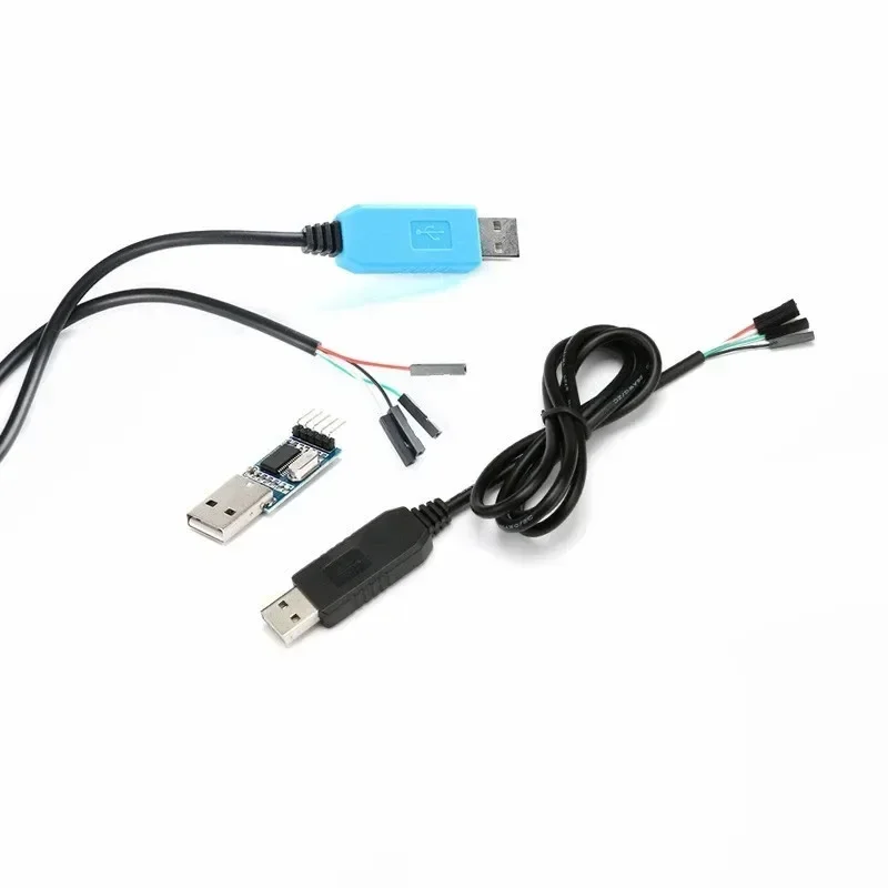 10 قطعة PL2303 PL2303HX/PL2303TA USB إلى RS232 TTL محول وحدة محول مع غطاء مقاوم للغبار لكابل تنزيل اردوينو