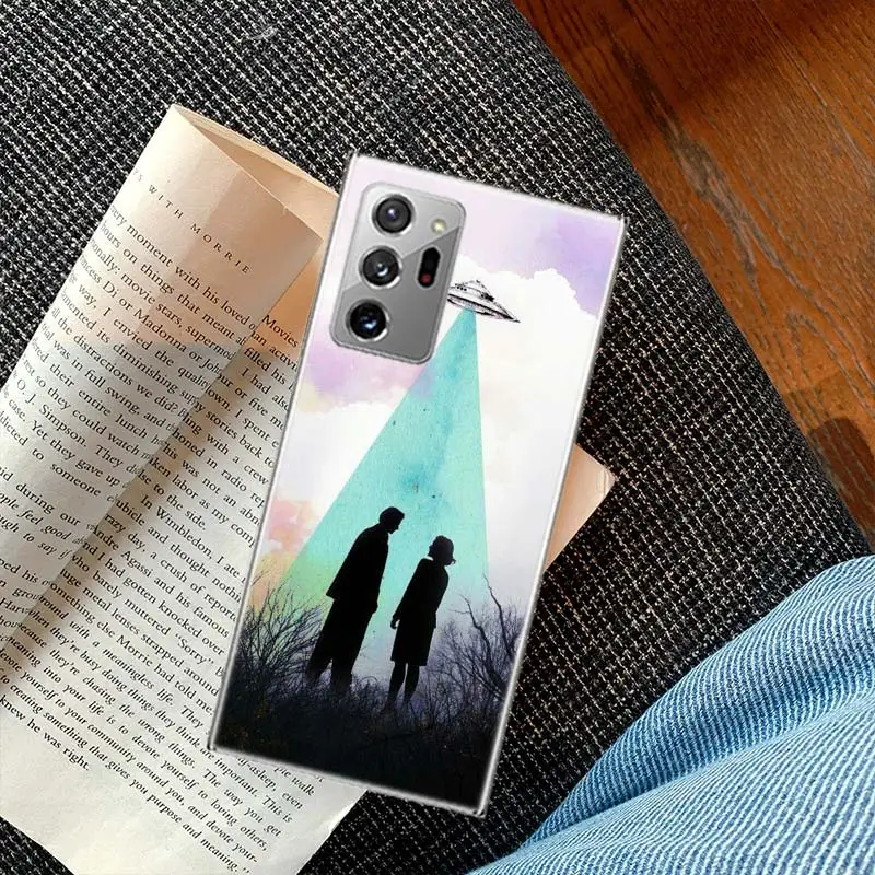 The X Files I Want to Believe Phone Case For Galaxy A15 A25 A35 A55 A05S A70S A50S A40 A30 A20E A20S A10 A90 5G J8 J6 J4 Plus