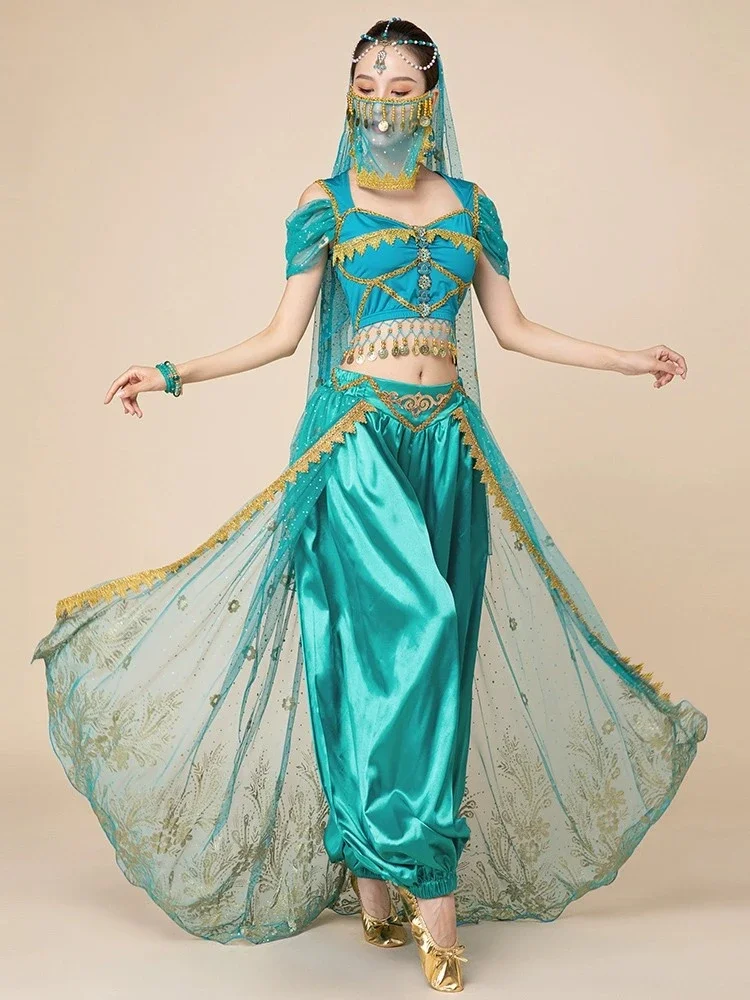 

Princess Jasmine cos dancing dress exotic Indian dance performance costume female Western region Princess clothing