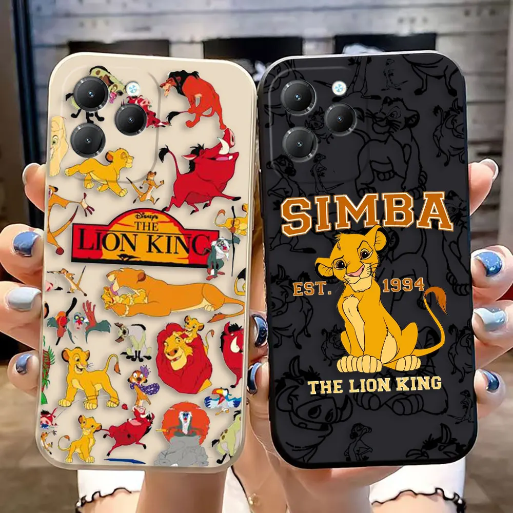 The Lion K-King HAKUNA MATATA Phone Case For Infinix HOT 9 10 10S 11S 12 20S 30 30I E8 E8I E10 E11 E12G96 E30 PRO PLAY 5G Case