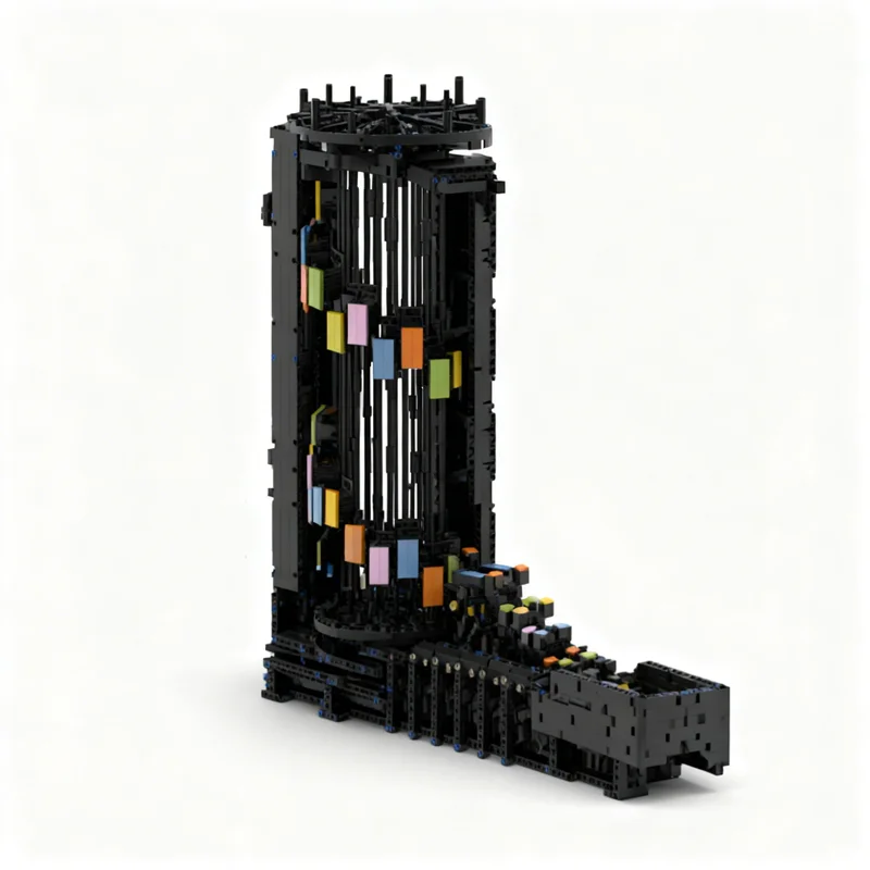3198pcs MOC GBC Ball Rolling Machine 16 Rimo Model Building Blocks Construction Idea Birthday DIY Creative Christmas Gifts Toy