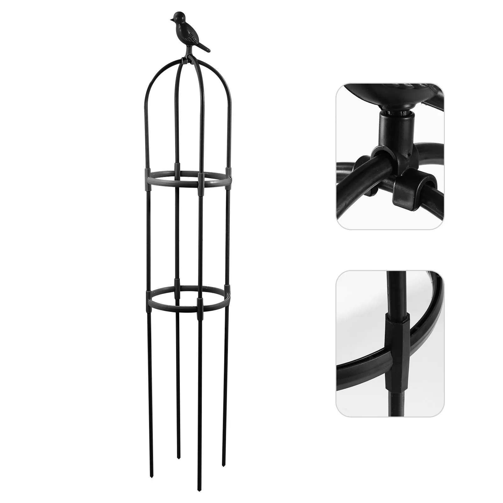 

1Set Plant Vine Climbing Rack Sturdy Detachable Garden Support Tool Easy Install Pole Structure Climbing Shelf for Various Vines