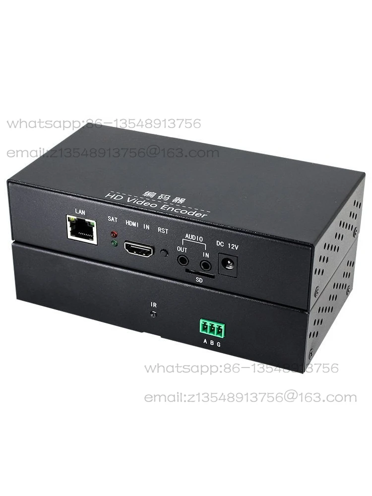 T80006EH high definition to network IP push streaming rtsp/rtmp transmission screen recording box support GB28181 ONVIF