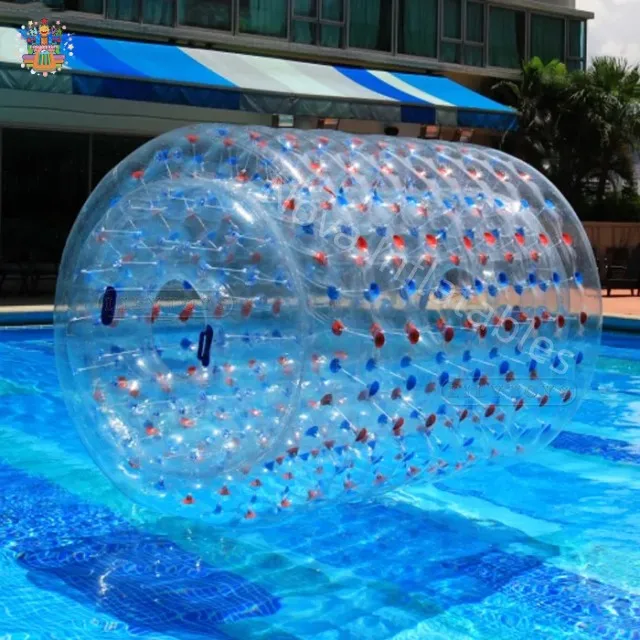 

Double Layer PVC Inflatable Water Roller - Commercial Pool Amusement Toy