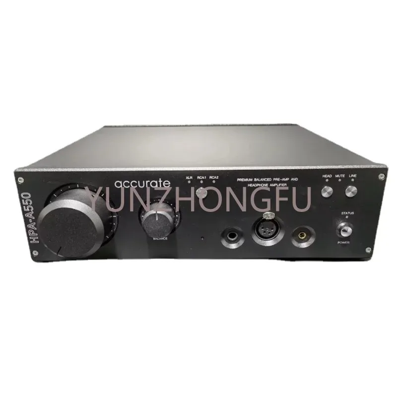 

Full Balance Headphone Amplifier, Volume Front Level, Fine Tone, HPA-A550, Relay