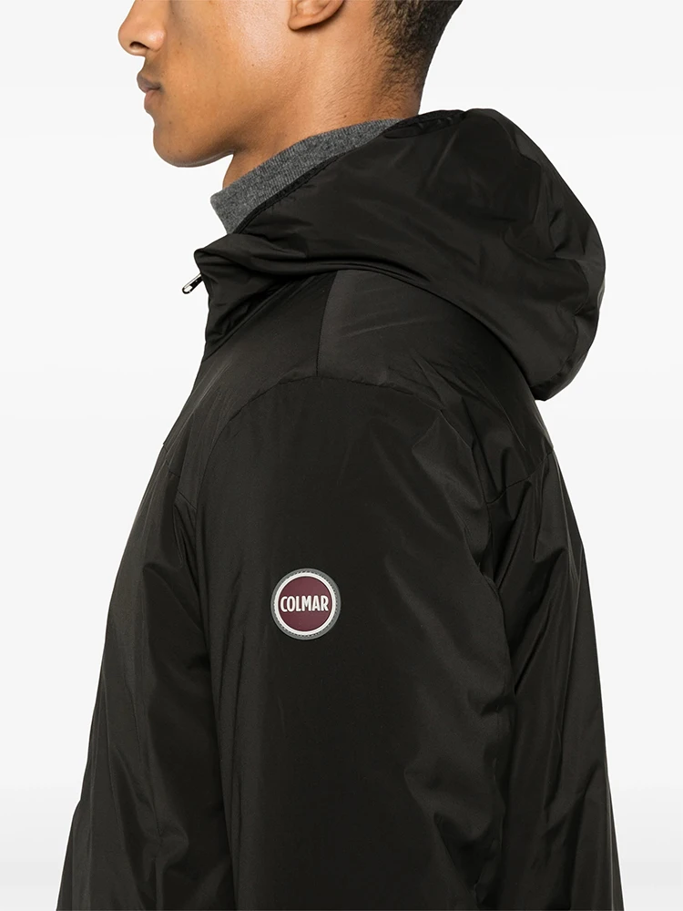 Primavera Autunno Stile europeo Logo in silicone Giacca da uomo/donna con cerniera Antivento Coppia