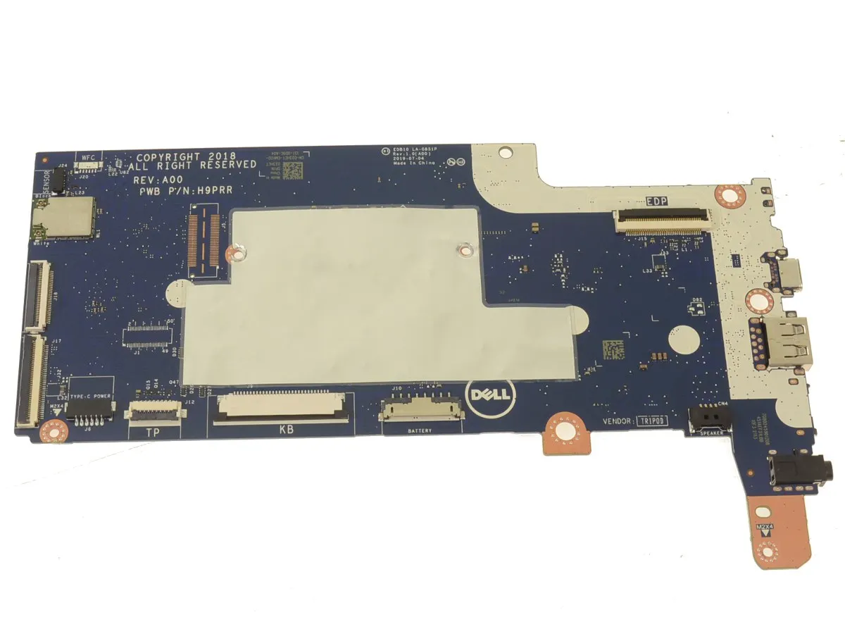 023HCT For Dell 11 3100 2-in-1 Chromebook Motherboard 4GB RAM 32GB Storage Intel N4020 Processor 100% Full Tested