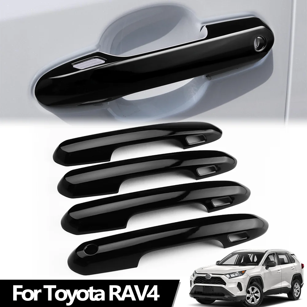 

Накладка на дверную ручку автомобиля для Toyota RAV4 2019 2020 2021 2022 2023, декоративные наклейки на дверную ручку автомобиля