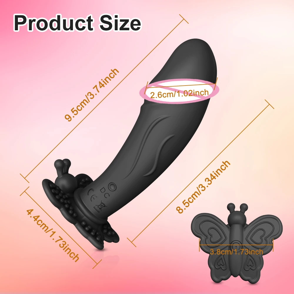 فراشة صغيرة رصاصة هزاز للنساء دسار G بقعة البظر الاستمناء محفز الحلمات مدلك الإناث الكبار الجنس لعب #6