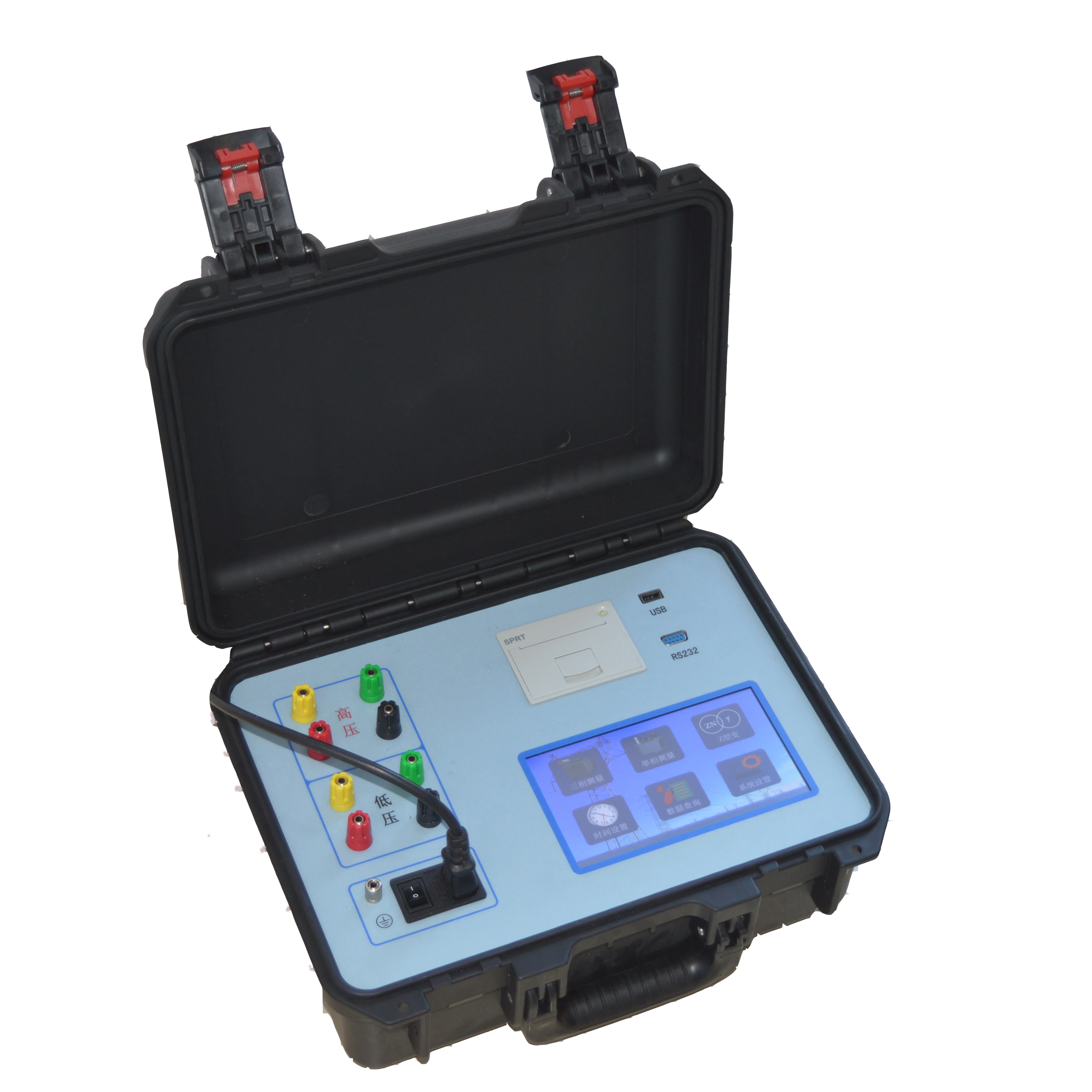 ZWBB101 Transformador De Ttr De Ttr test Transformer Turns Ratio Meter 3 Phase Transformer Turn Ratio Tester