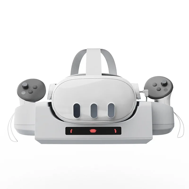 

Настенная зарядная док-станция для Meta Quest 3VR + стойка для хранения гарнитуры VR