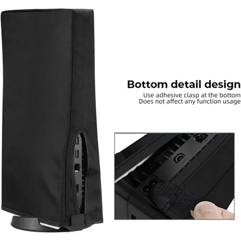 

Game Console Horizontal / Vertical Dust Proof Cover for Sony PlayStation 5 PS5 Game Console Anti-scratch Protector Case