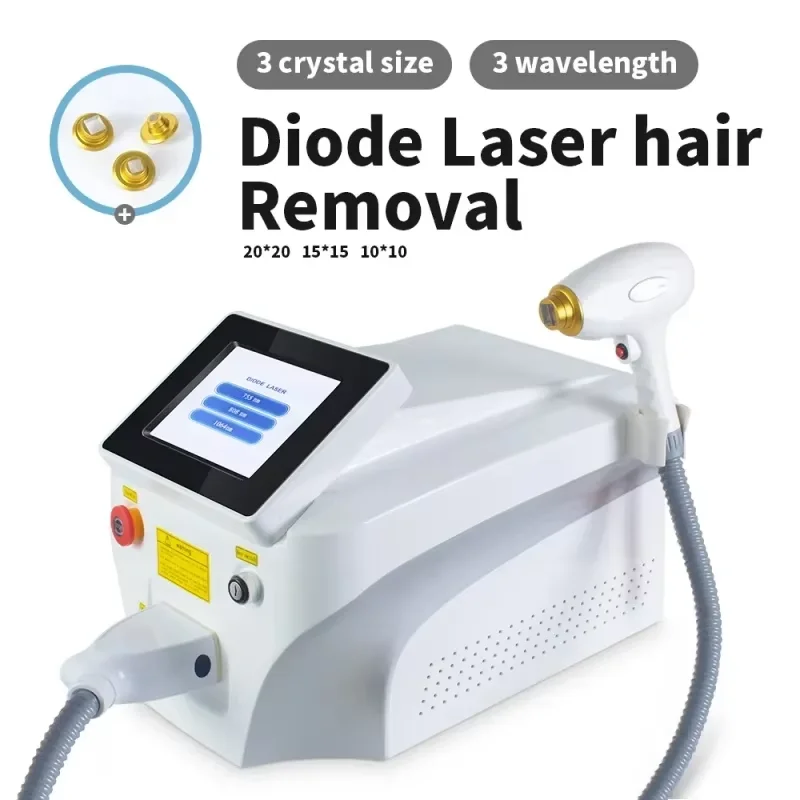 CE Hair Removal Machine Professional 808NM 755NM 1064NM Diode3 Wavelength 2000W High Power Alexandrite Machine