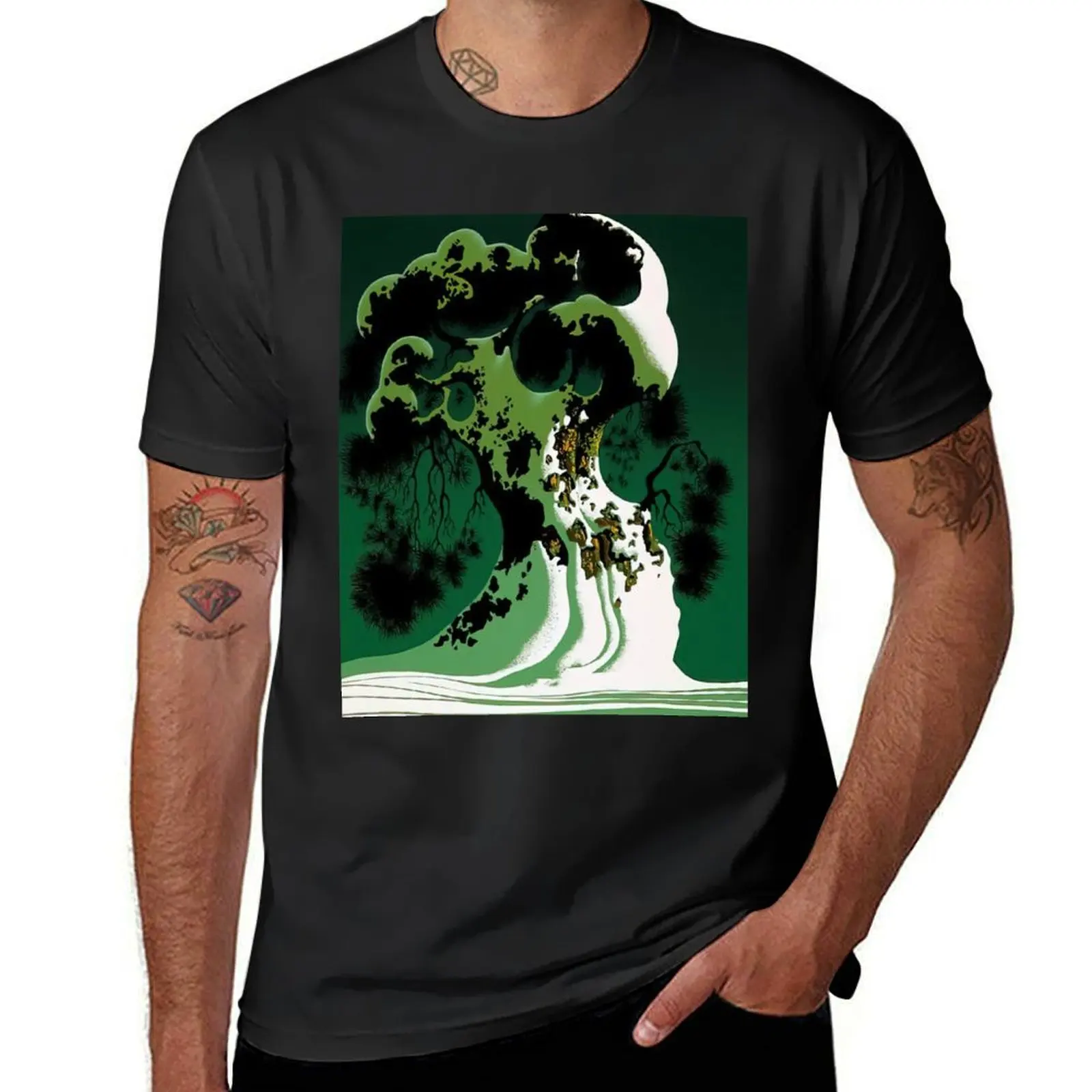 Eyvind Earle T-Shirt graphics summer clothes tees oversized t shirt men