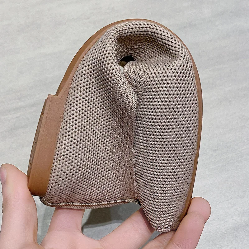 2025, Damen-Schuhe mit spitzer Zehenpartie, atmungsaktiver Stoff, Frühling und Sommer, flache Schuhe, weiche Sohle, Slip-on-Müßiggänger für Mädchen, tägliches Gehen, Fahren – Detail 16