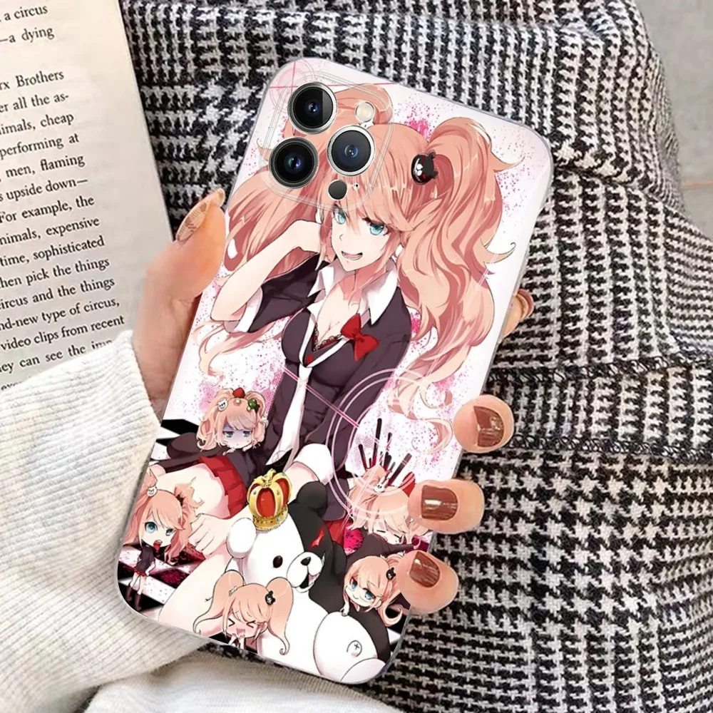 D-Danganronpa Phone Case For IPhone 16 15 14 13 12 Mini 11 Pro XS Max X XR SE 6 7 8 Plus Soft Silicone Cover