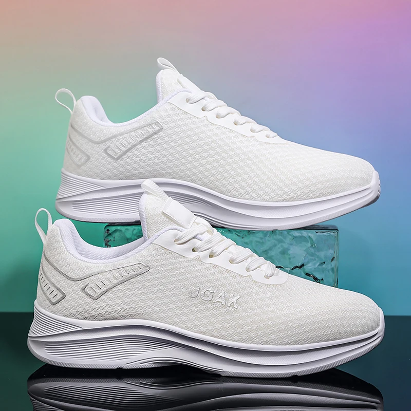 Extra large running shoes men's breathable sports shoes fashion lightweight walking shoes outdoor leisure training shoes 48 50