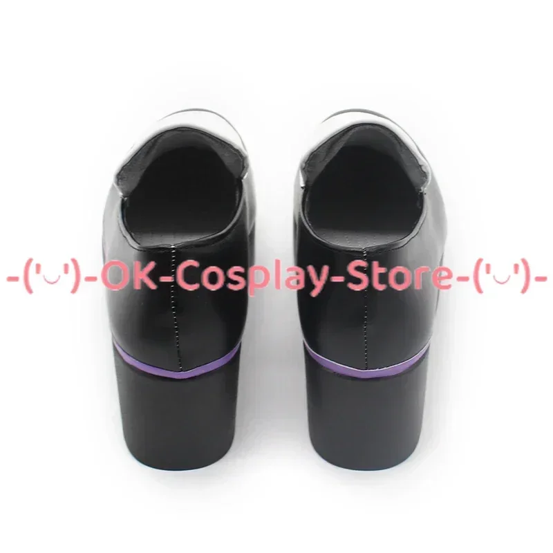 [맞춤형] 프로젝트 세카이 컬러풀 스테이지 아즈사와 코하네 코스프레 신발 게임 롤플레이 의상 소품 카니발 파티 PU 가죽 부츠