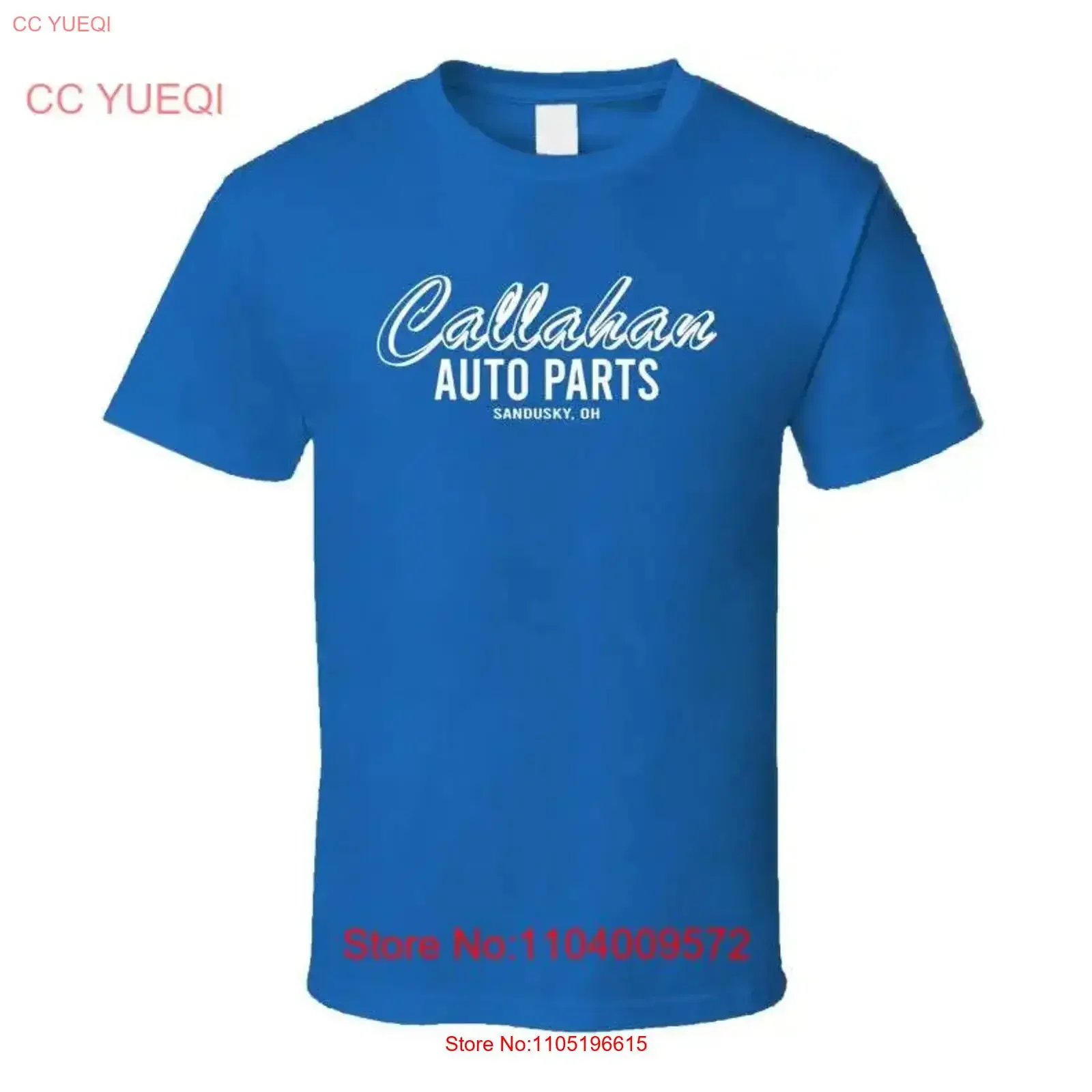 Callahan Auto Parts Sandusky Oh T Shirt vintage Washed Casual Breathable homme Top For Everyday Wear Soft Slightly Versatile