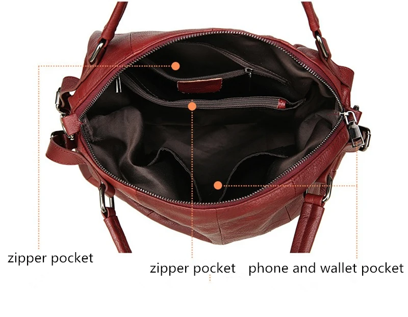 Nesitu Highend Vintage A4 Red Black Blue Grey Top Grain Genuine Leather Women Handbag Shoulder Messenger Bag Tote M8973