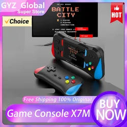 Sam X7M Game Console Handheld Dual Player Arcade Game Console 3.5-inch Screen Gmaepad Retro Game Console Built-in 500 Game PS