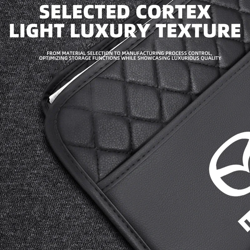 لمازدا 2 3 5 6 M5 Ms CX-4 CX-5 CX6 M3 M6 MX3 MX5 اكسسوارات السيارات سيارة مقاوم للماء المقعد الخلفي حامي غطاء الطين حقيبة التخزين #3