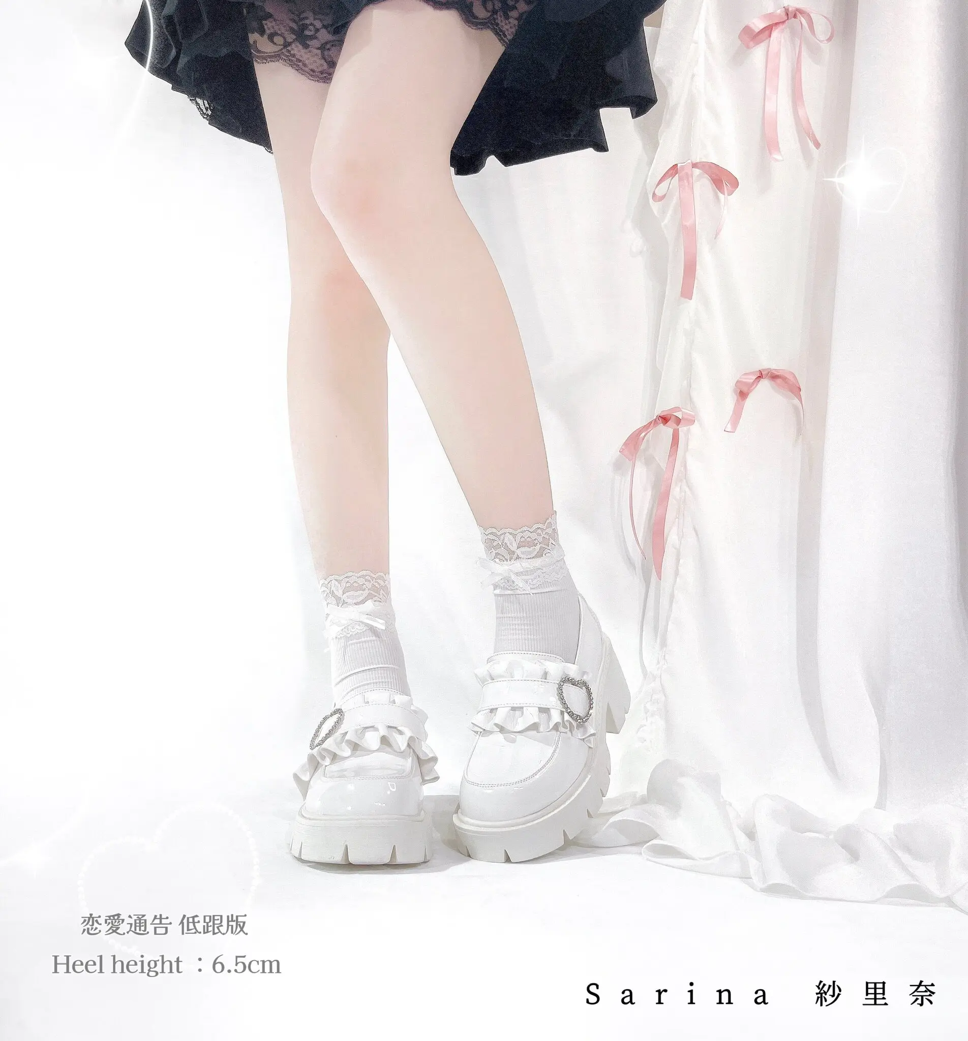 Original Solid Color PU Platform Shoes Spring Autumn Subculture Japanese Sweet Girls Daily Casual Versatile High-heeled Loafers