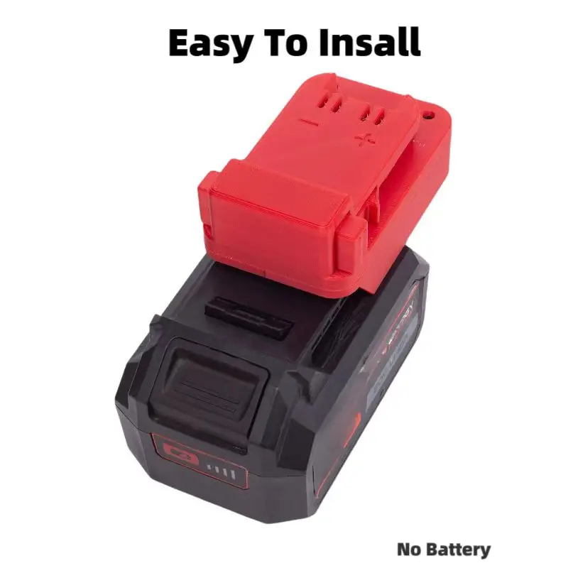 Battery Adapter for Skil 20v  Lithium Adapter Converter compatible To Milwaukee Tools Converter(Not include tools and battery)