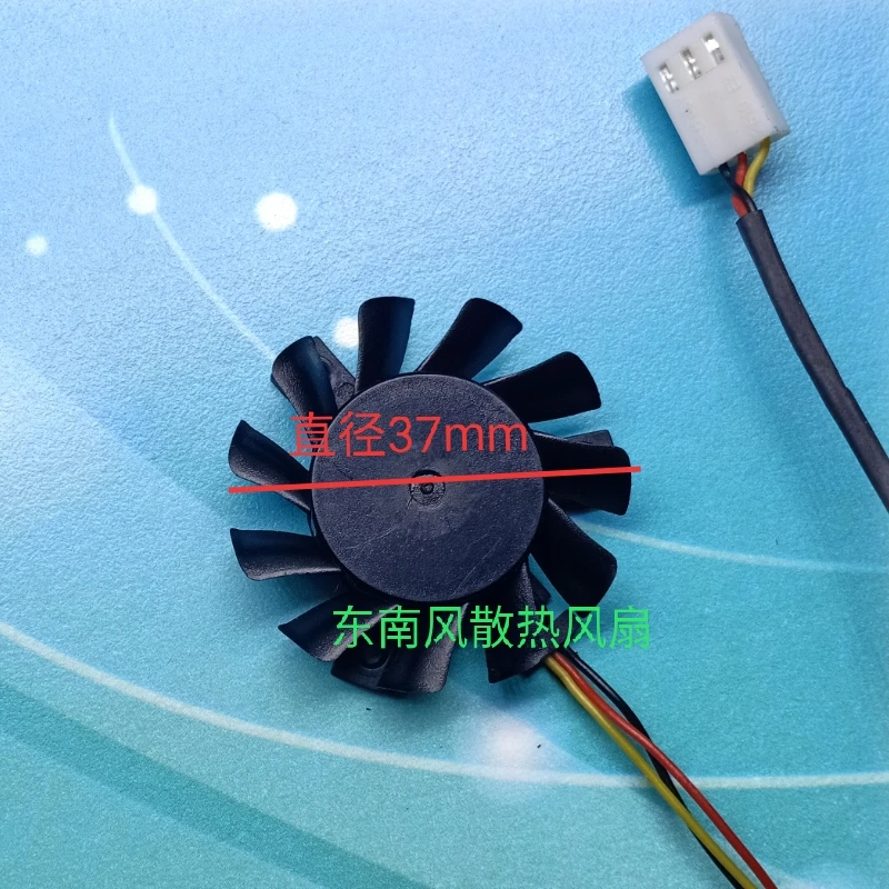 DF401012LS Cooling Fan for Router Srew Hole 27mm  DC 12C 0.05A 2700RPM Dia 38mm X 10mm