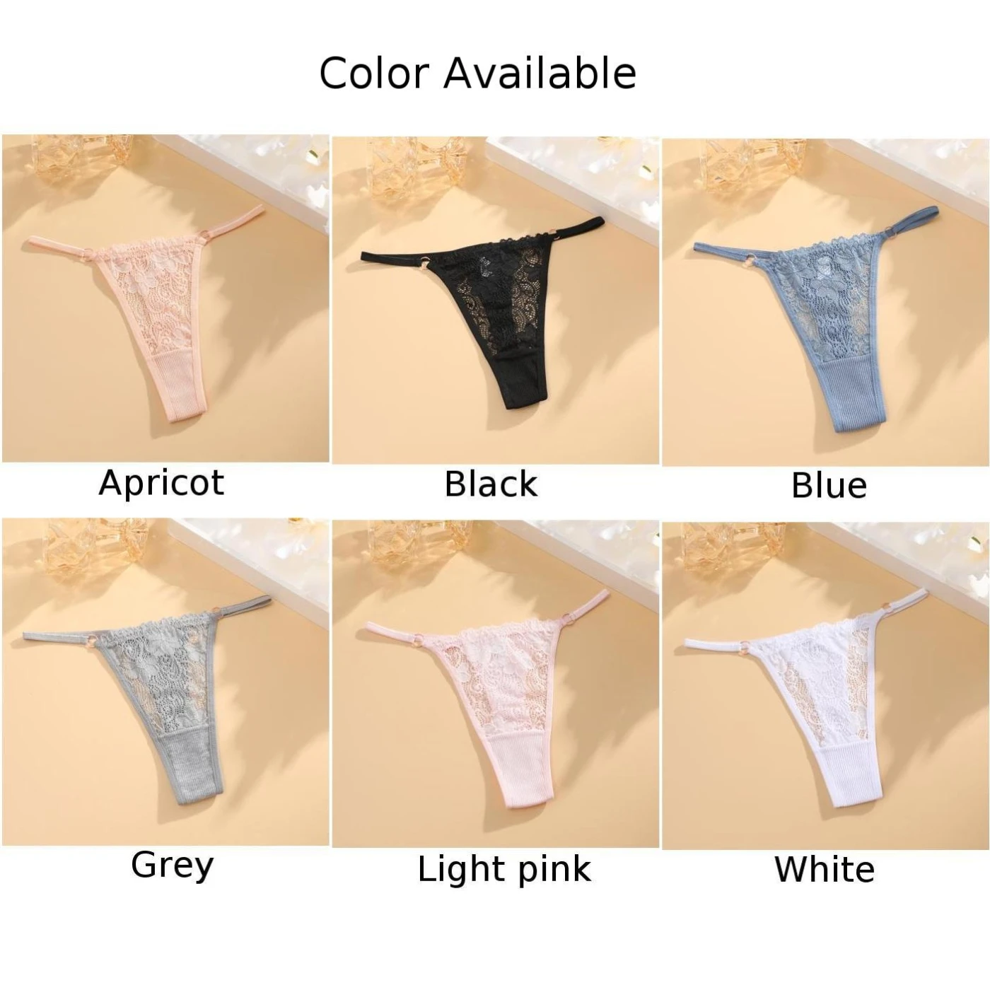 Дышащее нижнее белье, кружевные стринги, совершенно новая повседневная одежда с цветочным узором, средней эластичности, подходит для всех сезонов