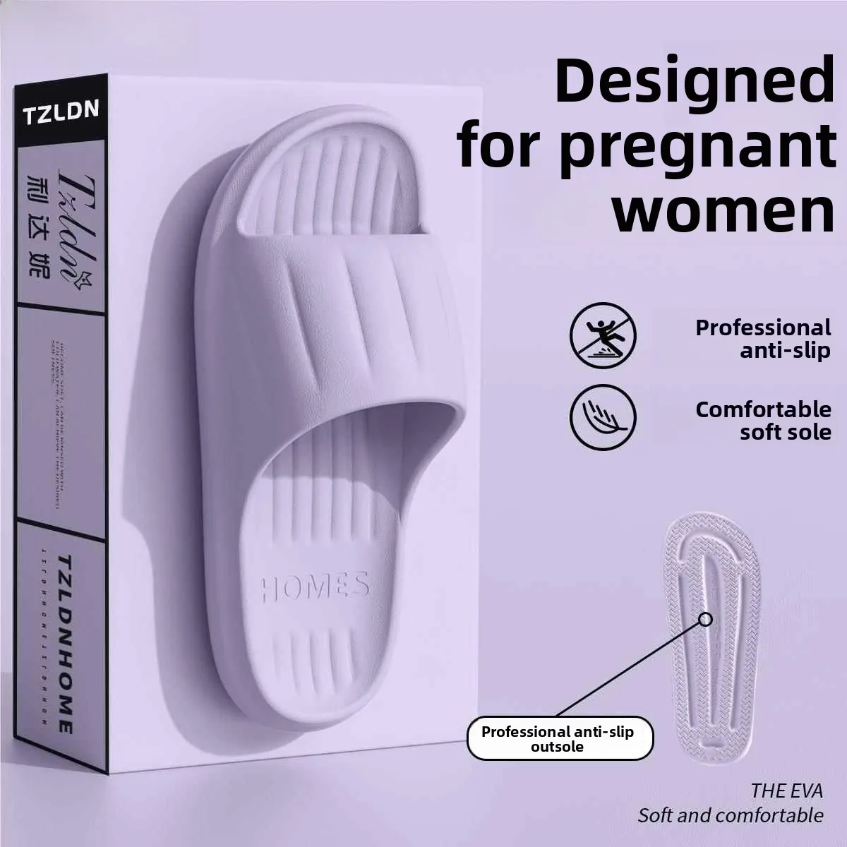 

Нескользящие тапочки для ванной, женские, летние, для дома, для душа, устойчивые к запаху, для улицы, синие, Fly Blue Valley