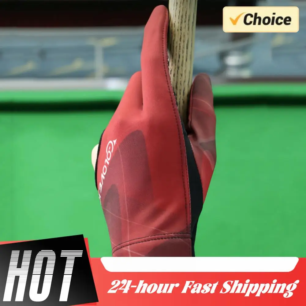 

Бильярдные перчатки с полными пальцами для левой/правой руки, перчатка для снукера с 3 пальцами, универсальные аксессуары для бильярда