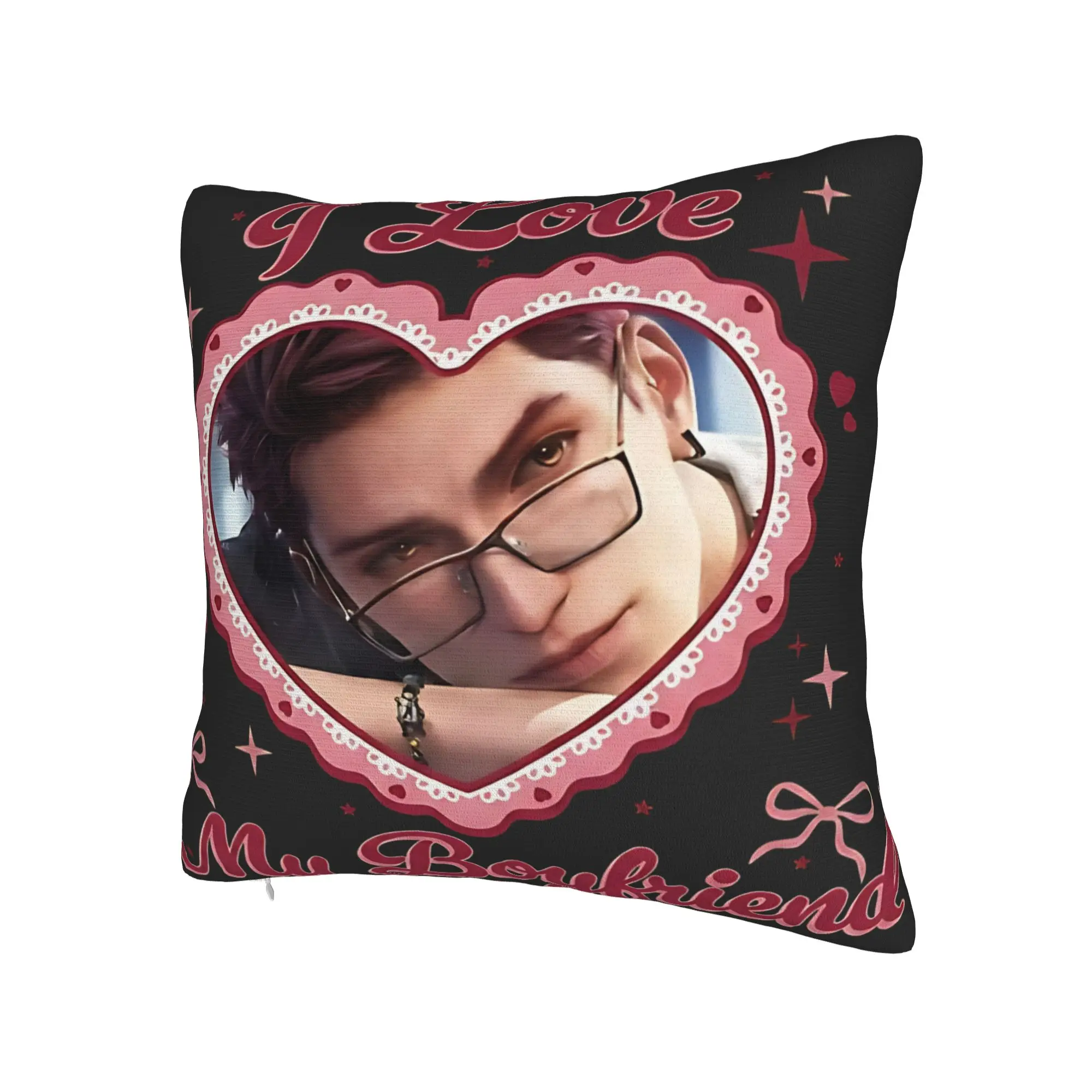Pillow Case Game V-Valko L-Love and Deepspace Soft  Pillow Cover For Living Room Sofa Funny Pillowcases