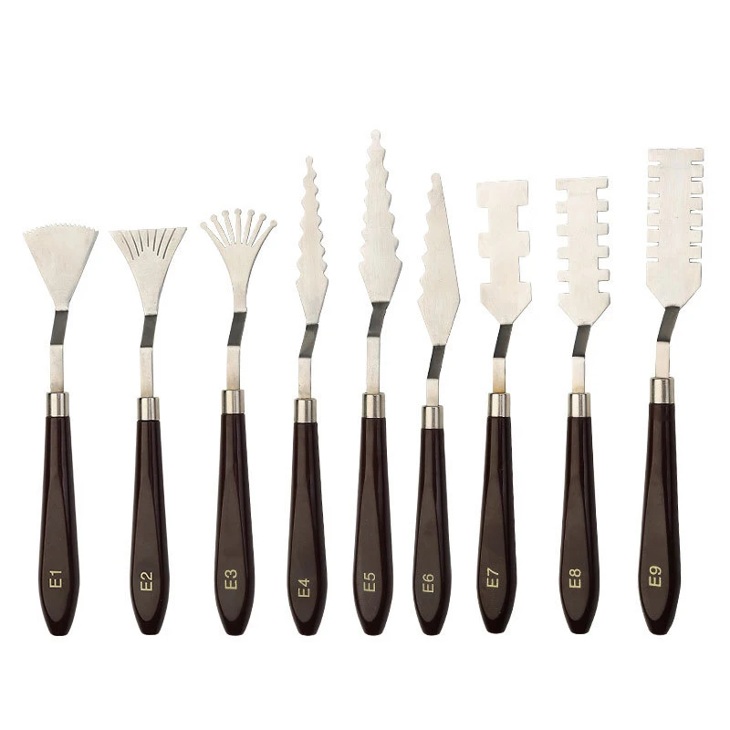 Scraper Knife Texture Painter Palette Oil Mix Scrape Artist Art Draw Spatula Drawer Watercolor Student Pigment Paint Tool