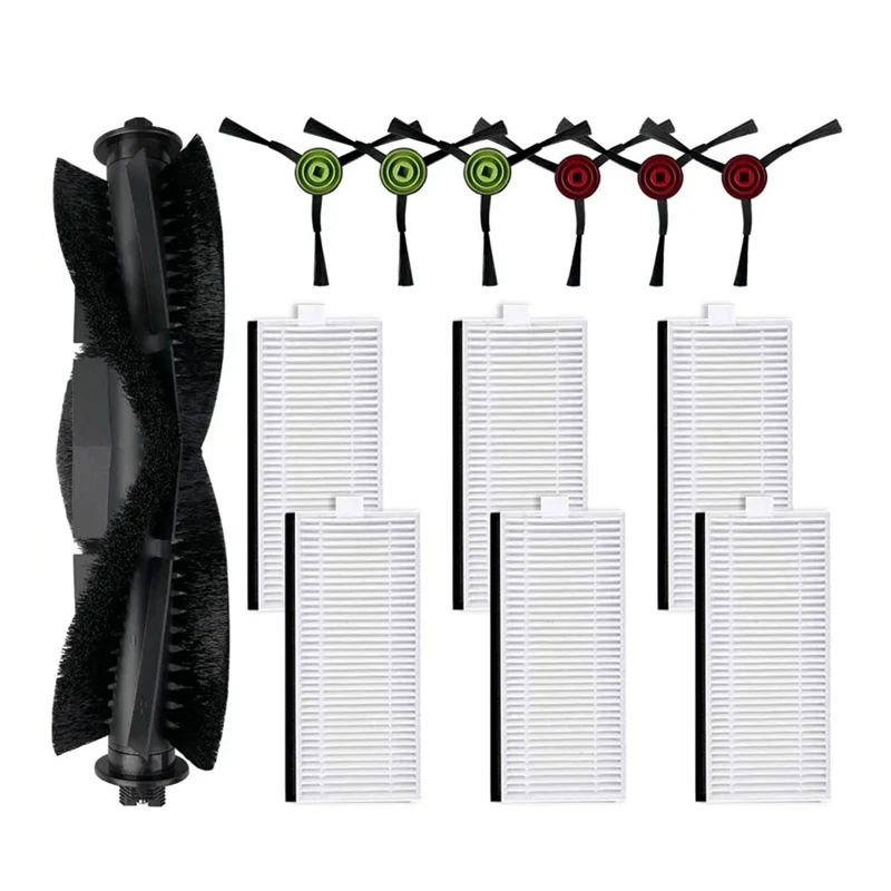 For Cecotec Conga 7490 Eternal Genesis, 7490 Eternal X-Treme Kit Main Side Brush Hepa Filter