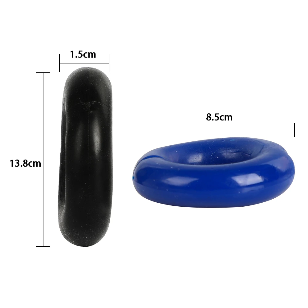 3Pcs Silicone Cock Ring Male Delay Ejaculation Penis Ring Sex Toys For Men Dick Enlargement Adult Supplies Stronger Erection 18 - view 6