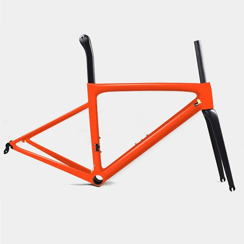 

Airwolf T1100 Carbon Road Frame 700*25c Carbon Bike Frame PF30 Road V Brake Bicycle Frame Road Bike Frameset Cyclocross Bike