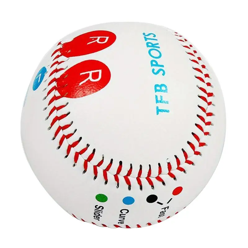 

9inch Pitch Training Baseball 9 Inches Training Aid For Pitching Baseball With Color Coded Finger Placement Marks For Increase