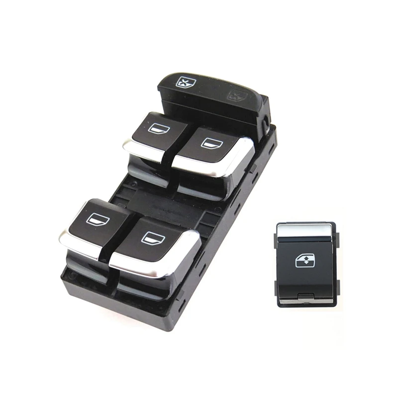 2 Piece Electric Master Window Control Button Switches 4KD959855 8KD959851A New Accessories For  A4 S4 Q5 B8 Allroad