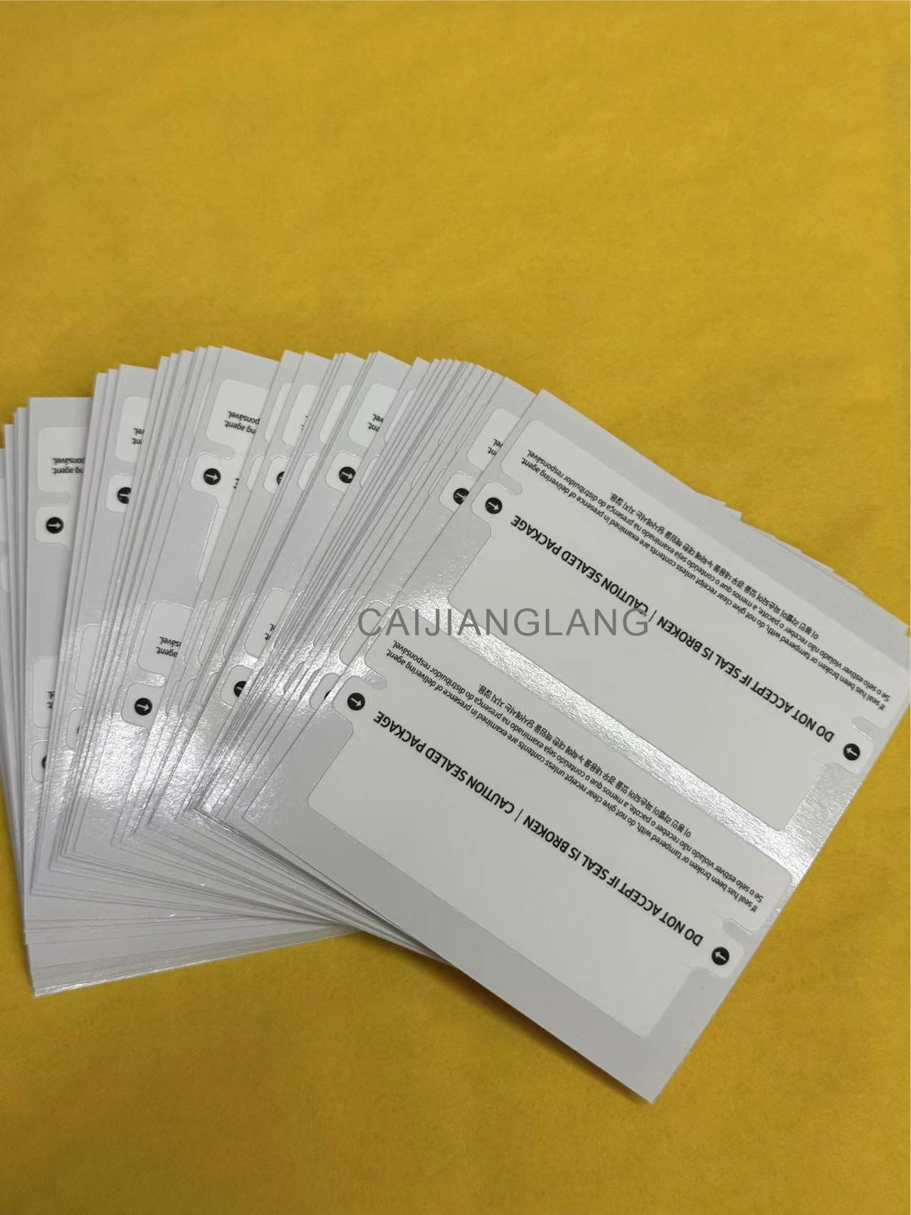 100PCS Box Packaging Label Sealing Sticker For Galaxy Z Flip  A55 A53 A50 Wrap Plastic Seal Factory Film