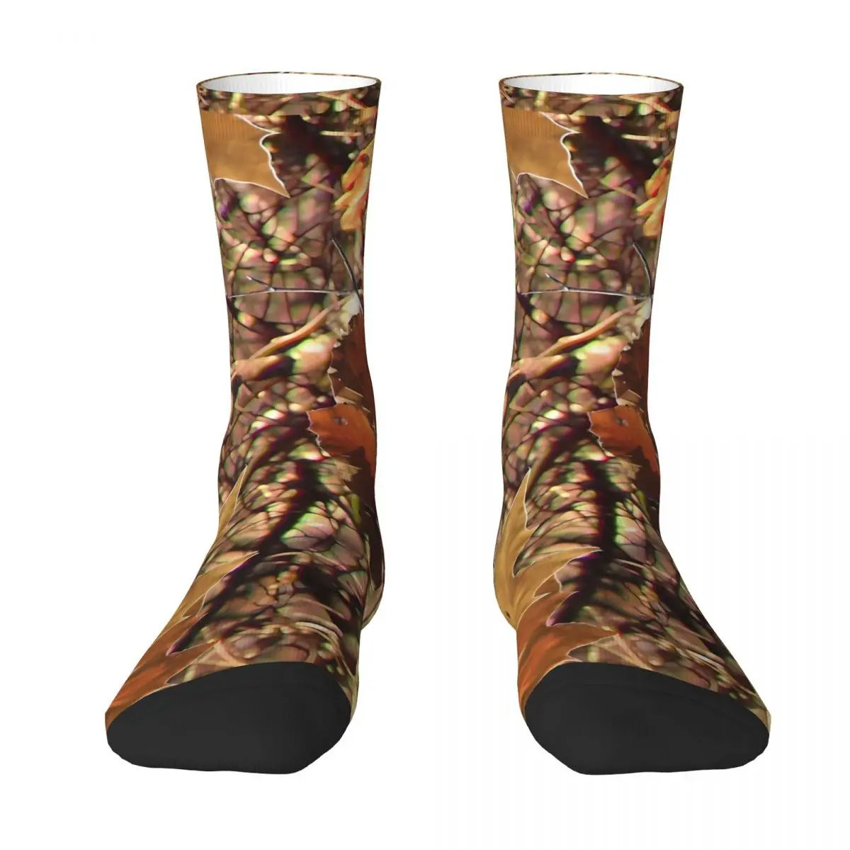 Real Tree Camouflage Fall Camo Hunter Men Women Socks Cycling Novelty Spring Summer Autumn Winter Stockings Gift