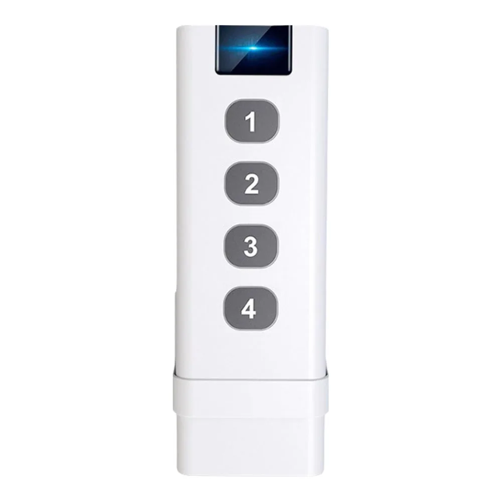 For Zigbee 4-Button Scene Controller for Tuya Smart Home Systems with Support for 12 Distinct Automation Modes