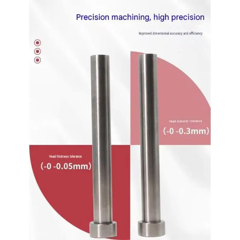 5PCS SKD61 Inch Ejector Pin Pusher Rod Push Rod D3/64-D1 Inch Precision Injection Mold Accessories